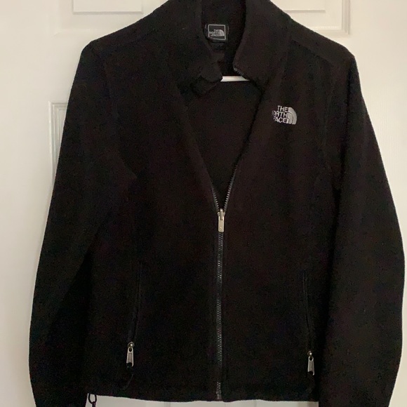 North Face black zip up fleece size small - Picture 3 of 12